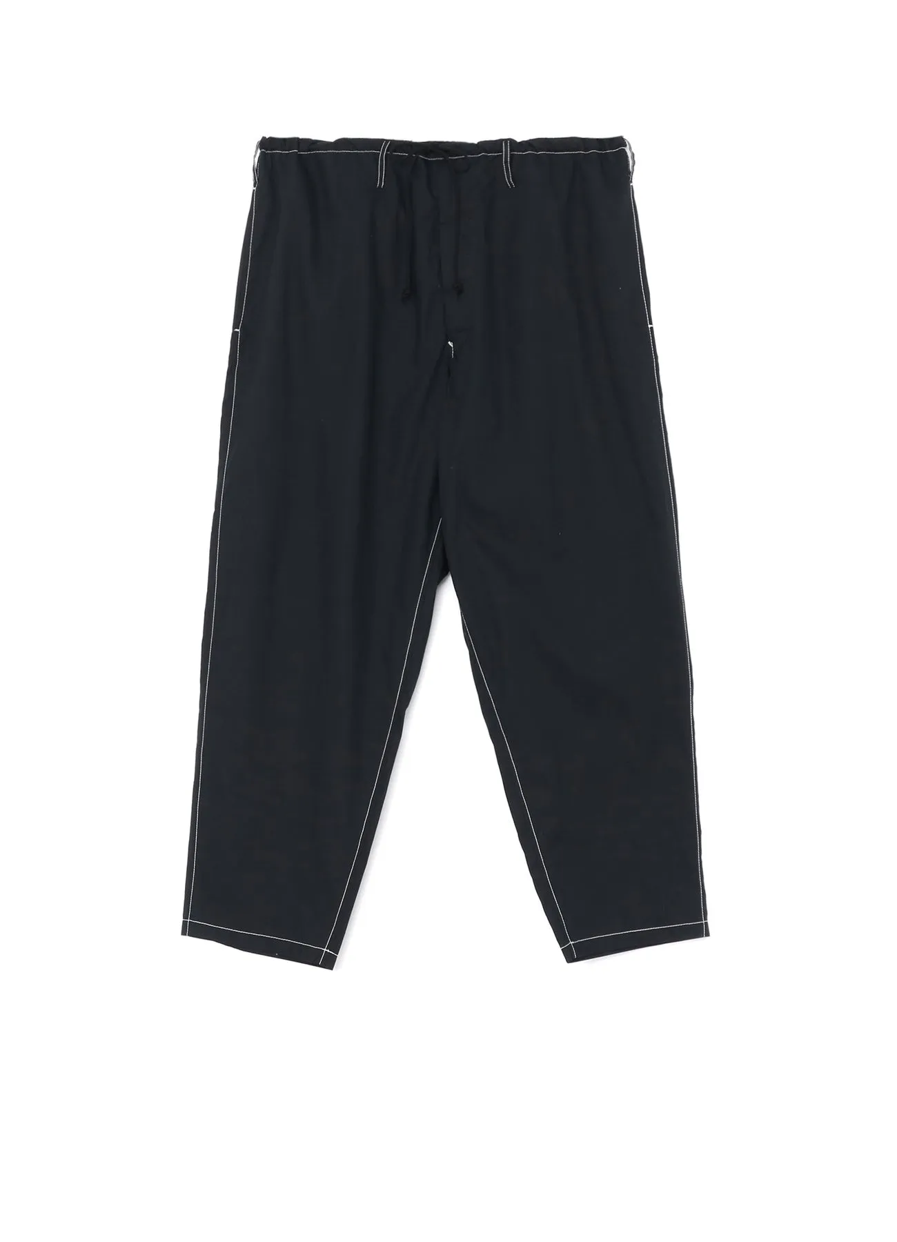 COTTON BROADCLOTH DRAWSTRING PANTS sold by Yohji Yamamoto