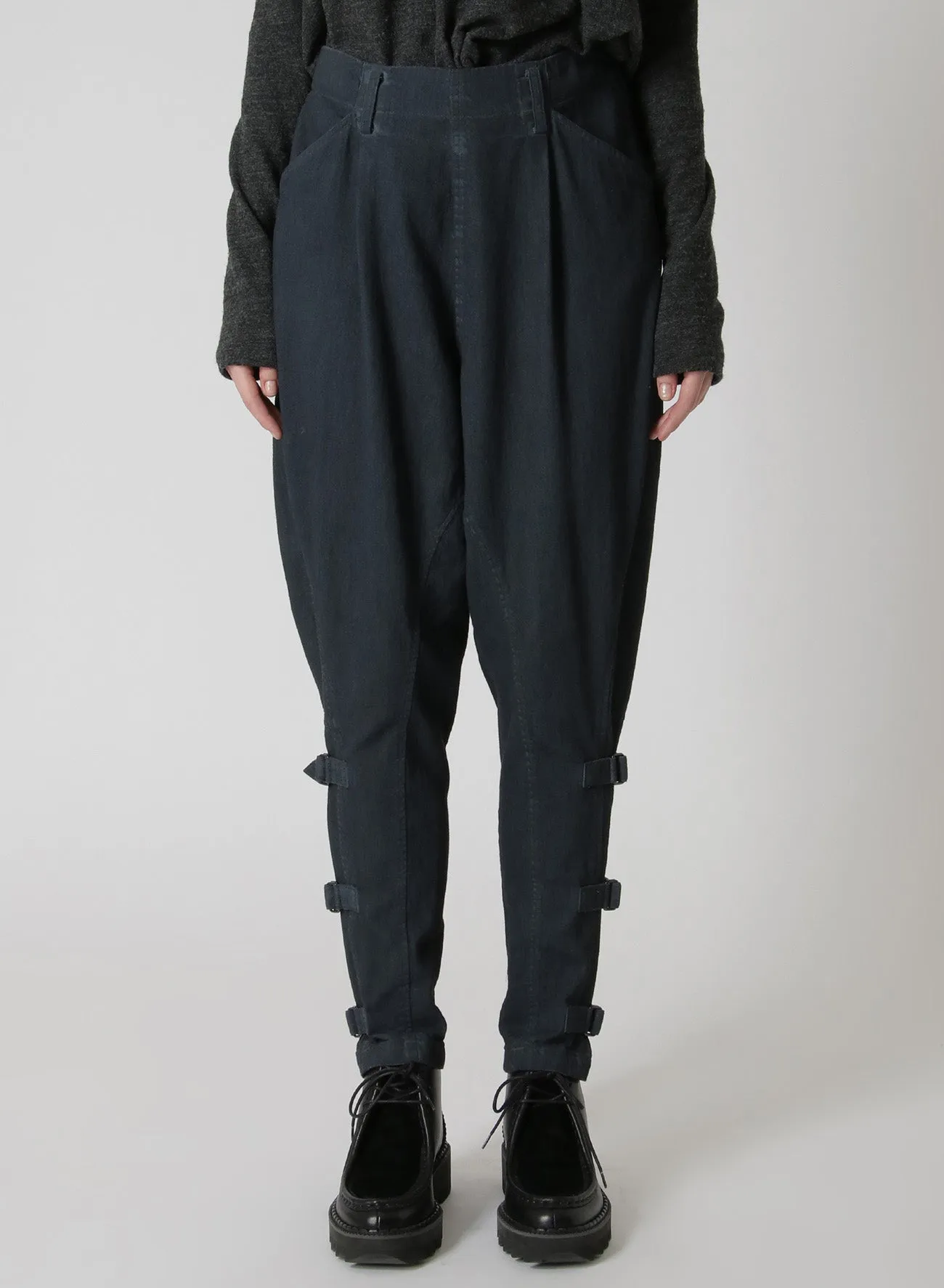 8oz DENIM JODHPURS sold by Yohji Yamamoto product image thumbnail 4