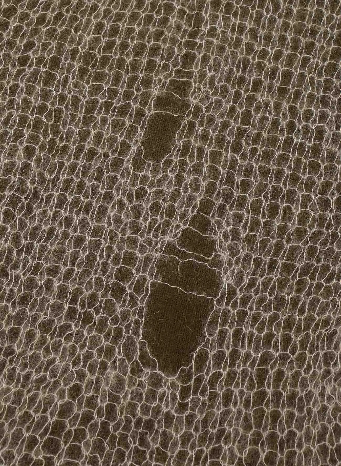 WOOL/MOHAIR BLEND SCARF sold by Yohji Yamamoto product image thumbnail 5