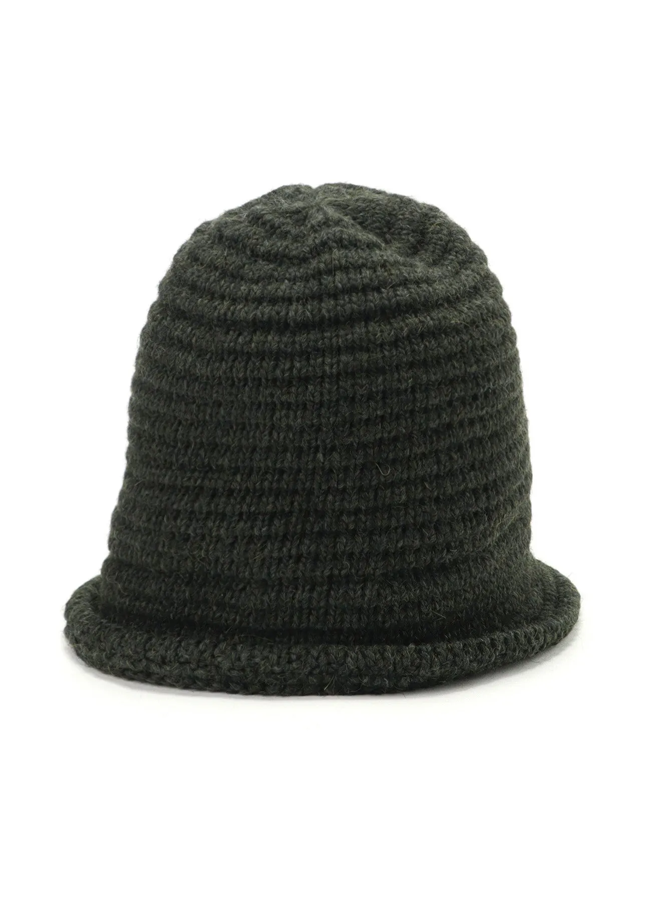 WOOL KNITTED BUCKET HAT sold by Yohji Yamamoto