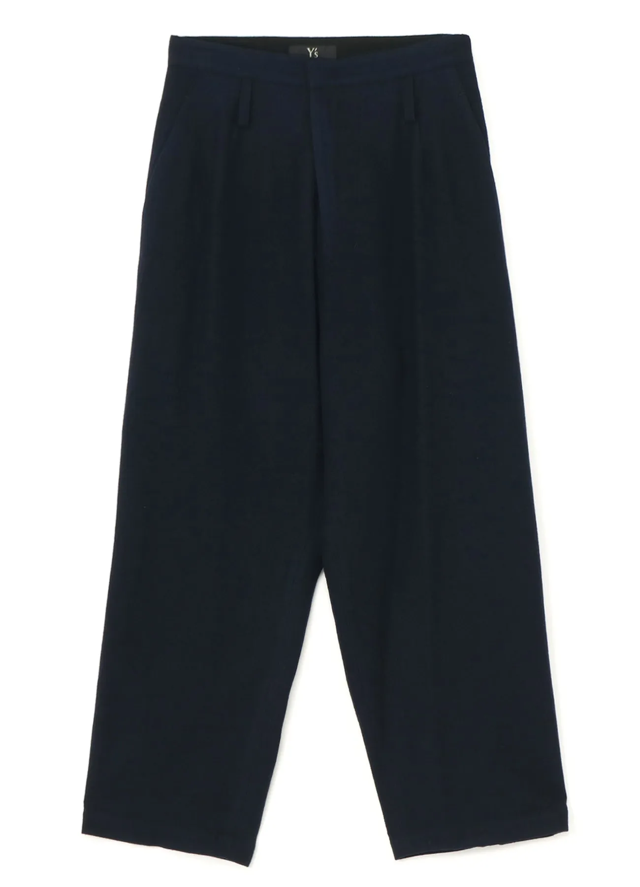 SHRUNKEN WOOL SERGE TAPERED PANTS sold by Yohji Yamamoto product image thumbnail 2