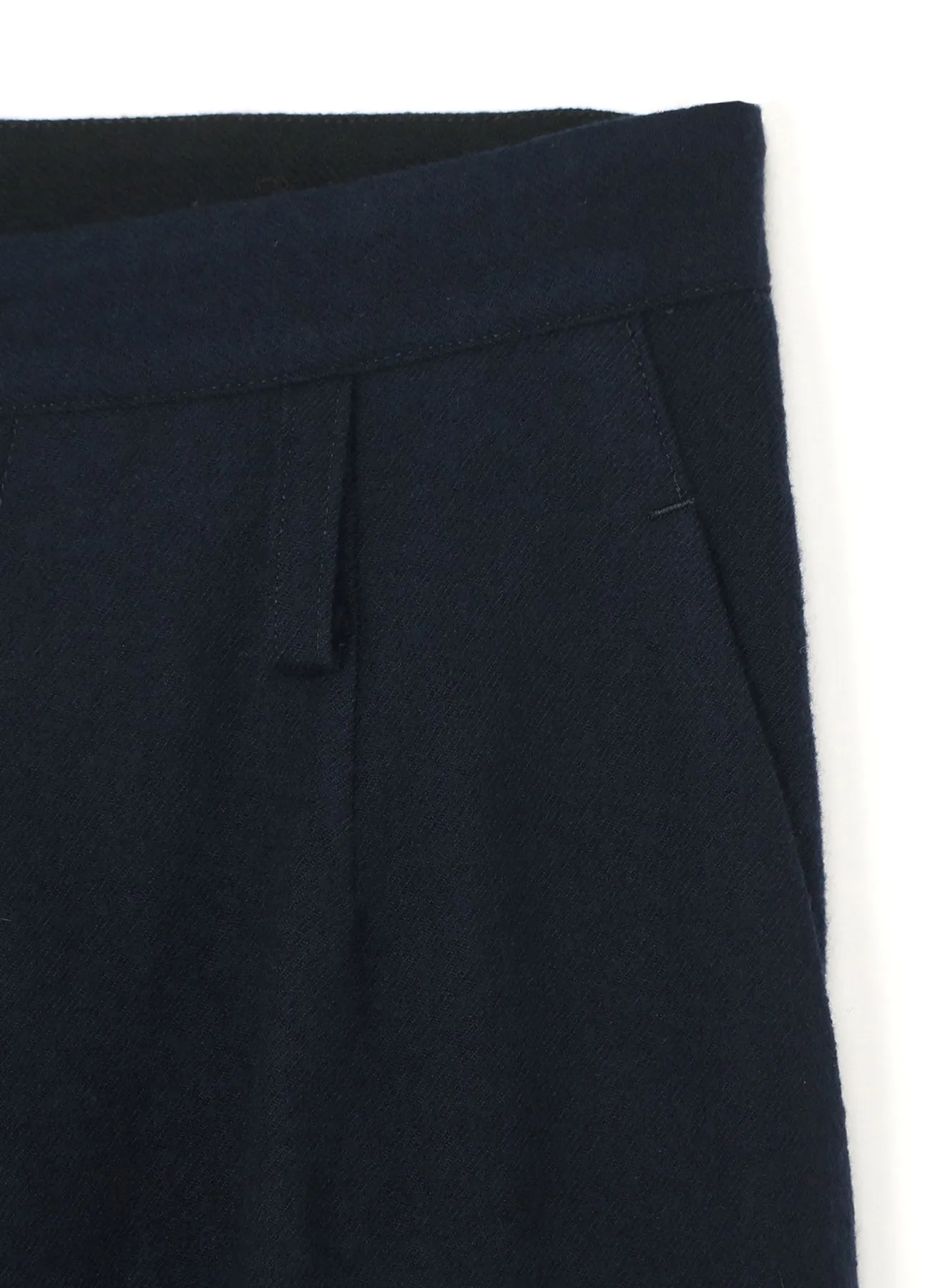 SHRUNKEN WOOL SERGE TAPERED PANTS sold by Yohji Yamamoto product image thumbnail 4