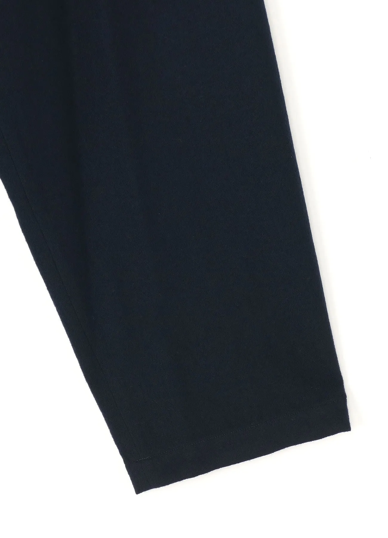SHRUNKEN WOOL SERGE TAPERED PANTS sold by Yohji Yamamoto product image thumbnail 5