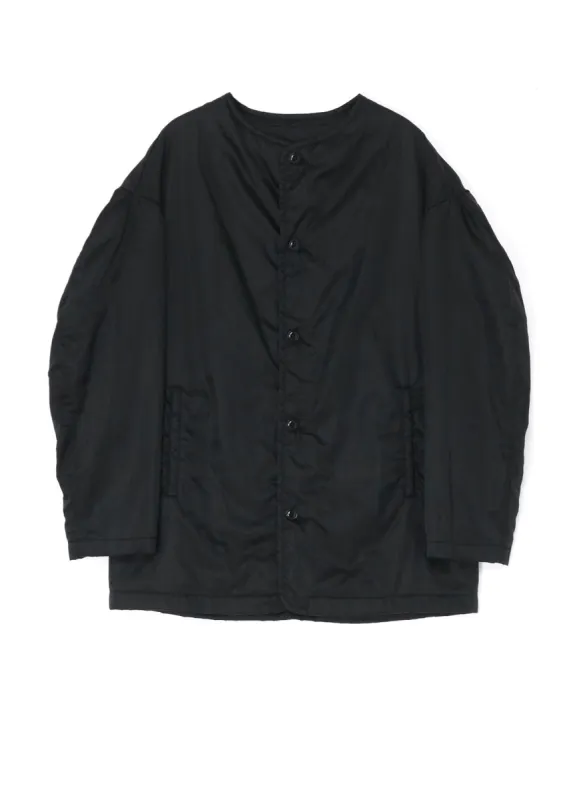 NYLON COLLARLESS JACKET made by Yohji Yamamoto