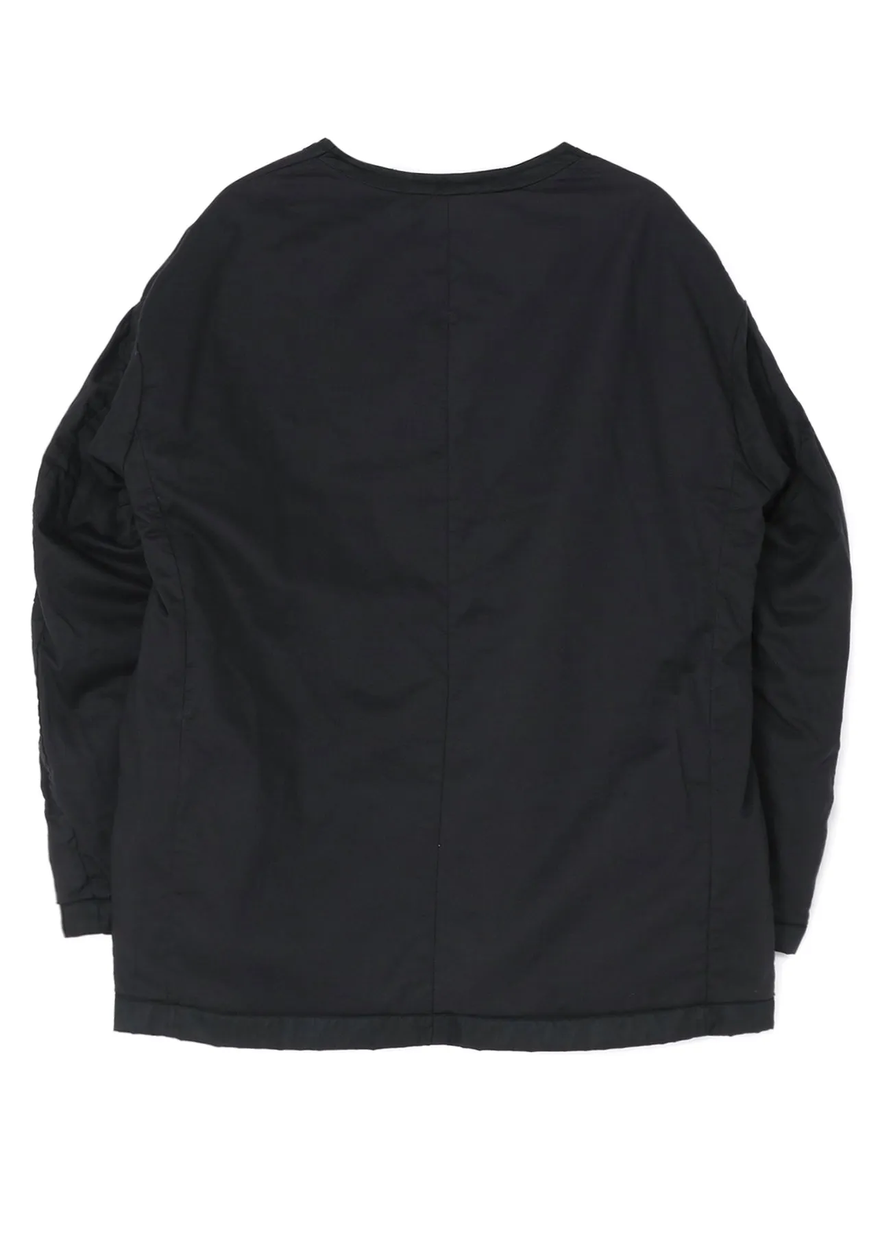 NYLON COLLARLESS JACKET sold by Yohji Yamamoto product image thumbnail 5