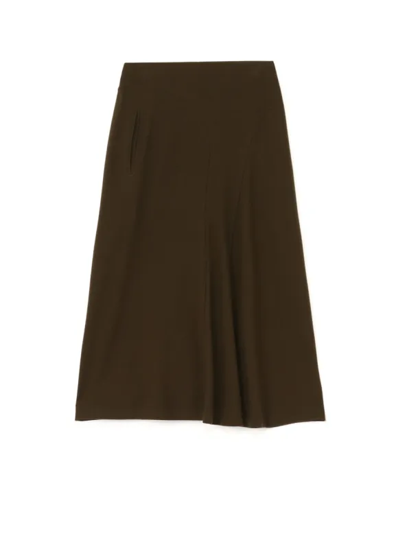 WOOL FLANNEL FLARED SKIRT sold by Yohji Yamamoto
