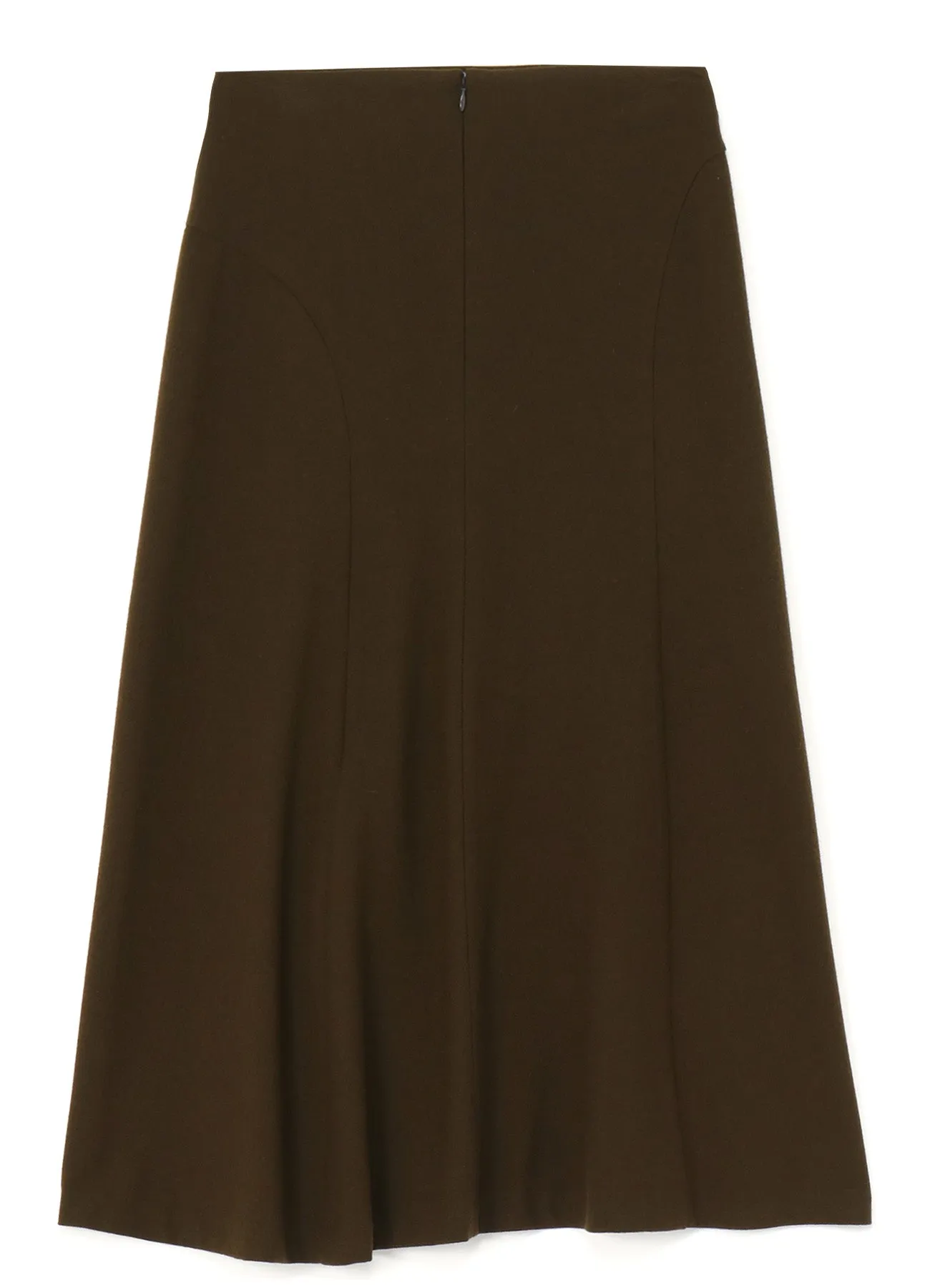 WOOL FLANNEL FLARED SKIRT sold by Yohji Yamamoto product image thumbnail 3