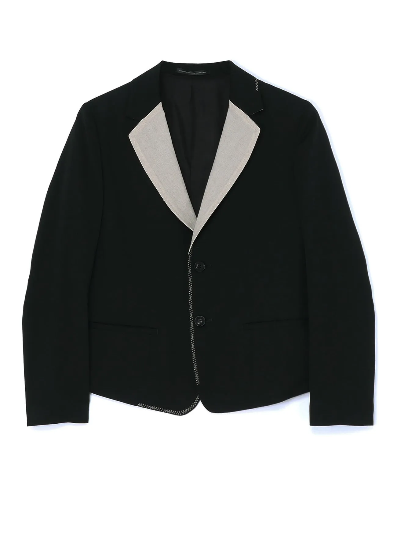 GABARDINE 2BUTTONS JACKET sold by Yohji Yamamoto