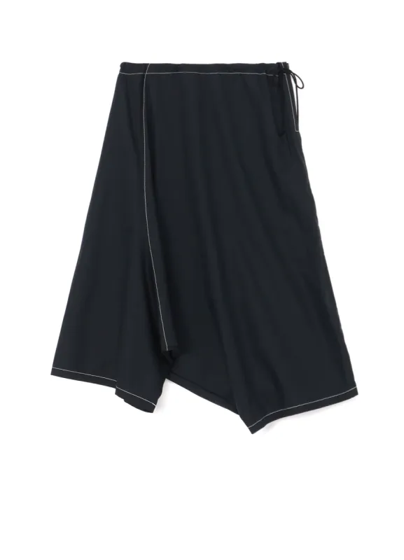 COTTON BROADCLOTH SAROUEL PANTS sold by Yohji Yamamoto