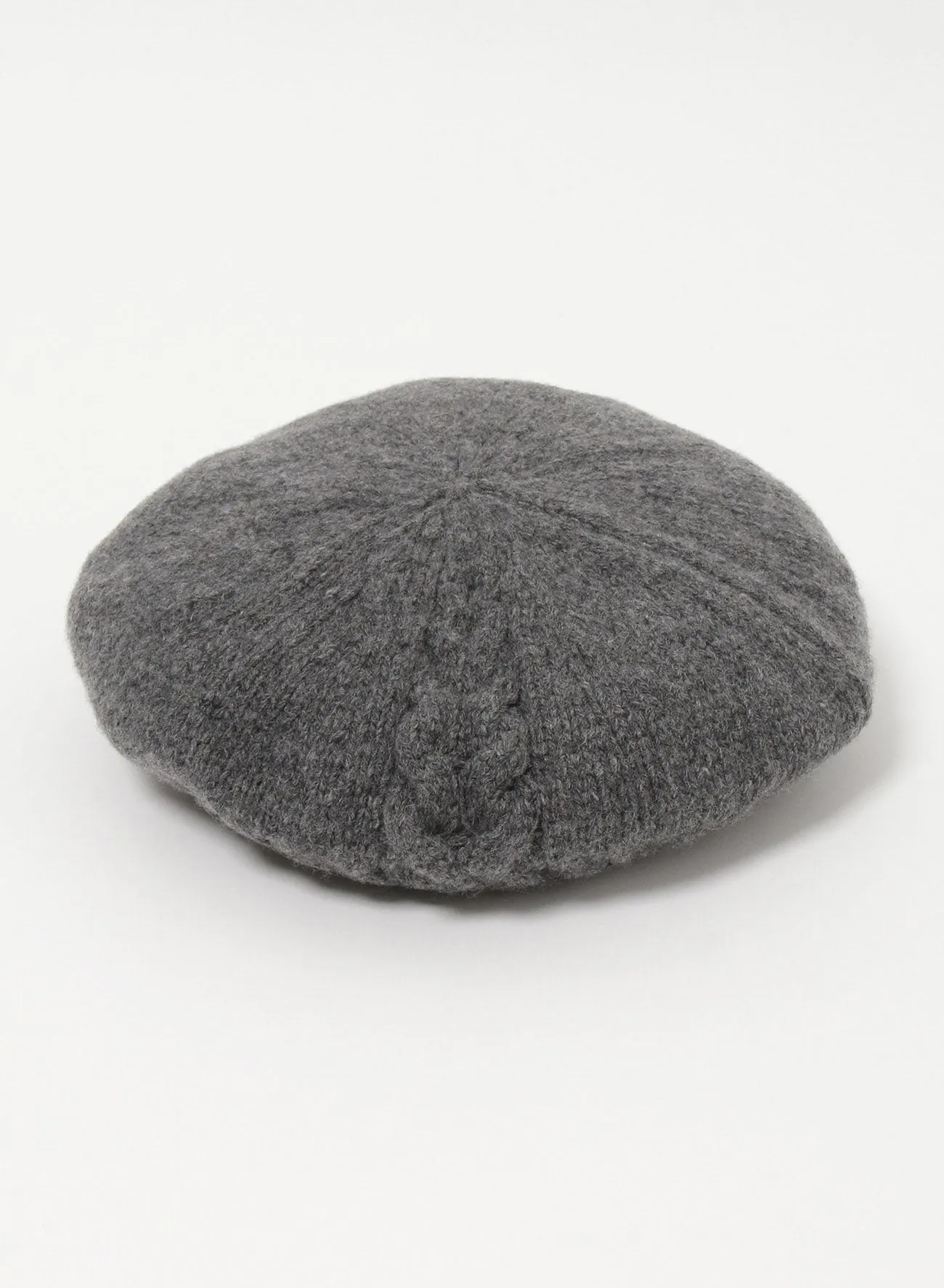 KNITTED LAMBSWOOL BERET sold by Yohji Yamamoto product image thumbnail 3