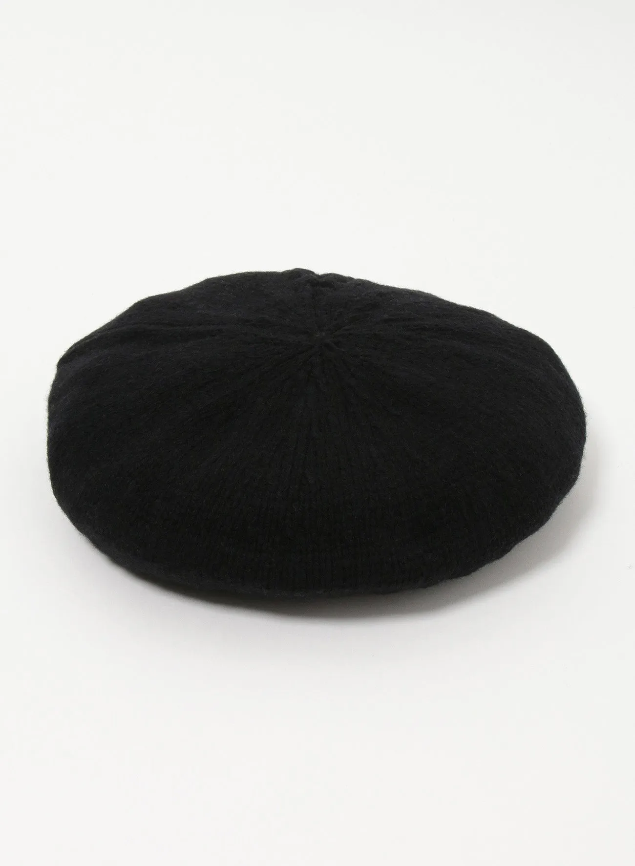 KNITTED LAMBSWOOL BERET sold by Yohji Yamamoto product image thumbnail 2