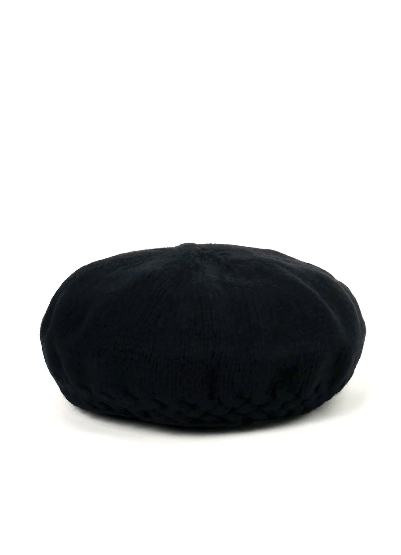 KNITTED LAMBSWOOL BERET sold by Yohji Yamamoto