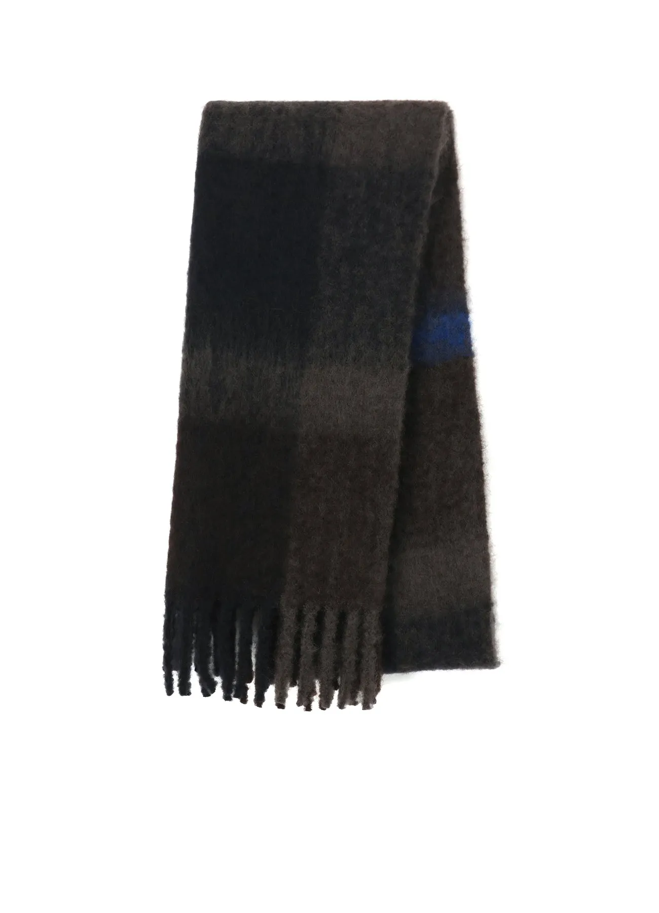 MOHAIR/WOOL BLEND FLEECE SCARF sold by Yohji Yamamoto