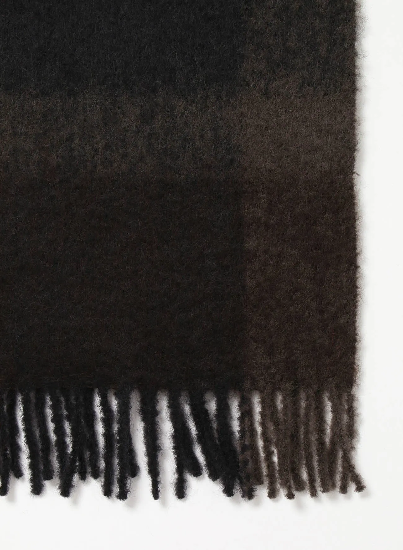 MOHAIR/WOOL BLEND FLEECE SCARF sold by Yohji Yamamoto product image thumbnail 3