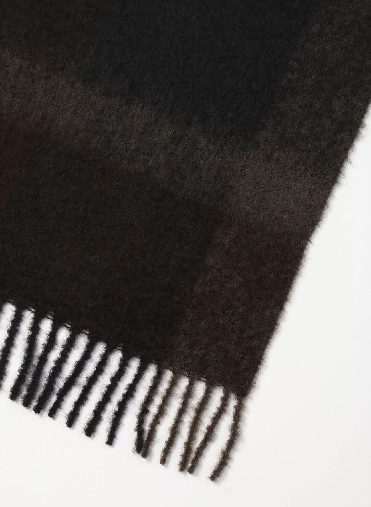 MOHAIR/WOOL BLEND FLEECE SCARF sold by Yohji Yamamoto product image thumbnail 4