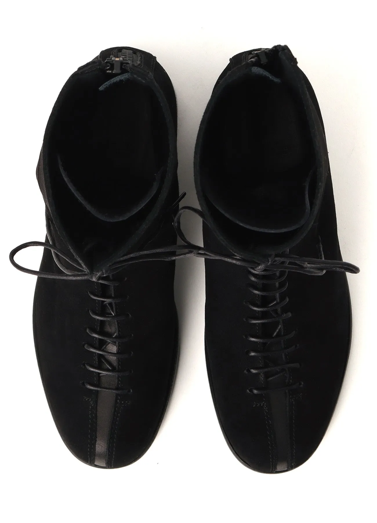 SHEEP/COW LEATHER LACE-UP SHOES sold by Yohji Yamamoto product image thumbnail 5