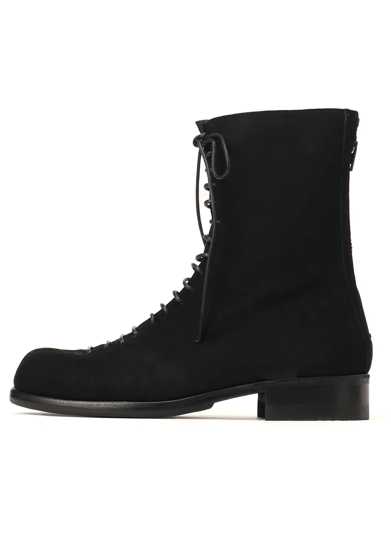 SHEEP/COW LEATHER LACE-UP SHOES sold by Yohji Yamamoto product image thumbnail 3