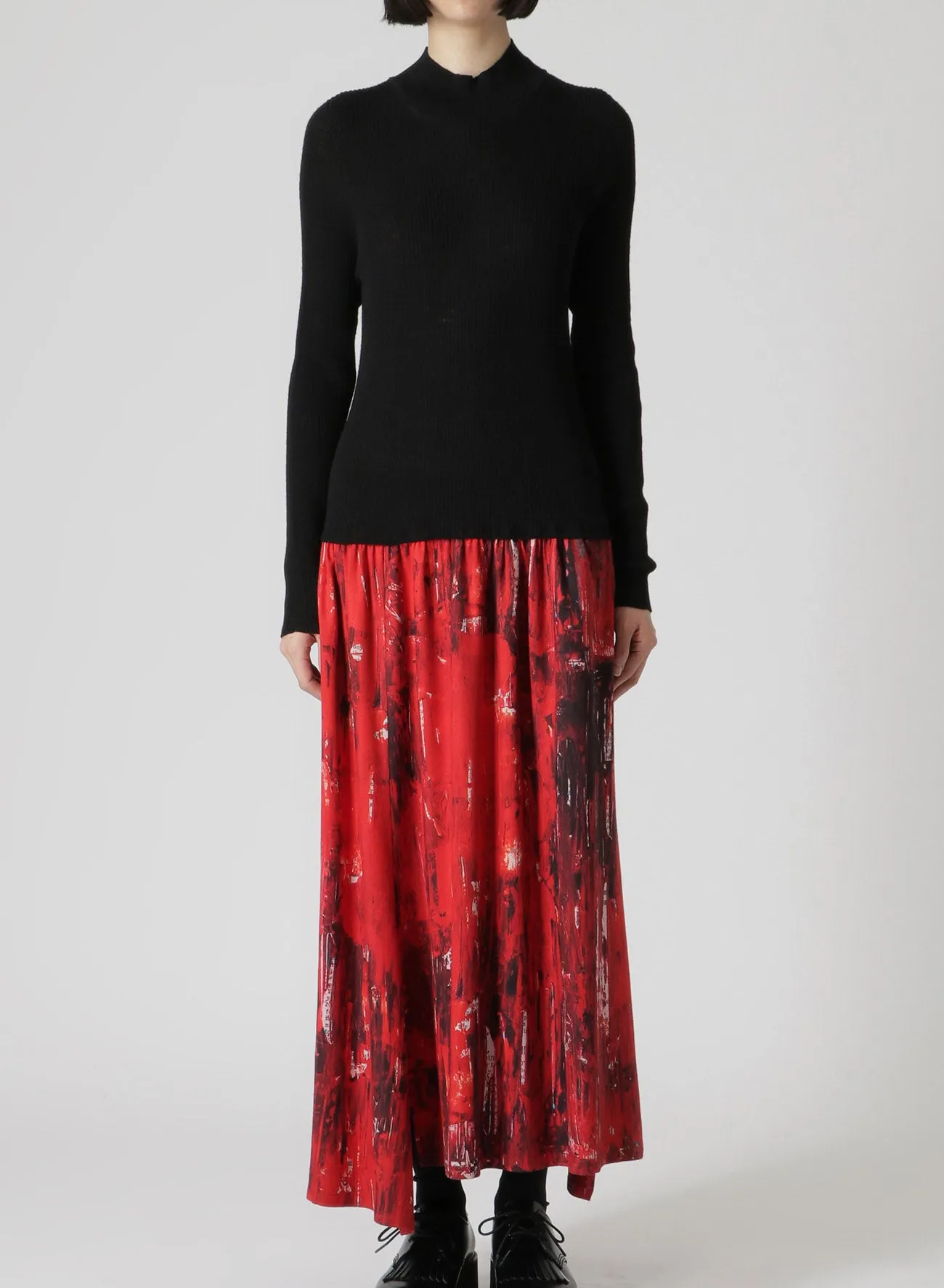 KNITTED TURTLENECK DRESS sold by Yohji Yamamoto product image thumbnail 4