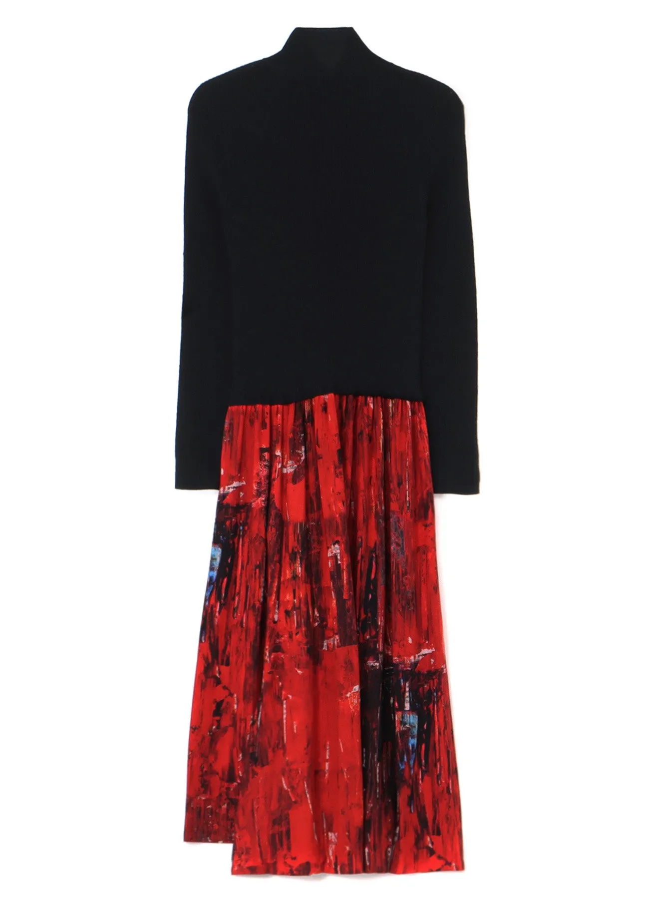 KNITTED TURTLENECK DRESS sold by Yohji Yamamoto product image thumbnail 3