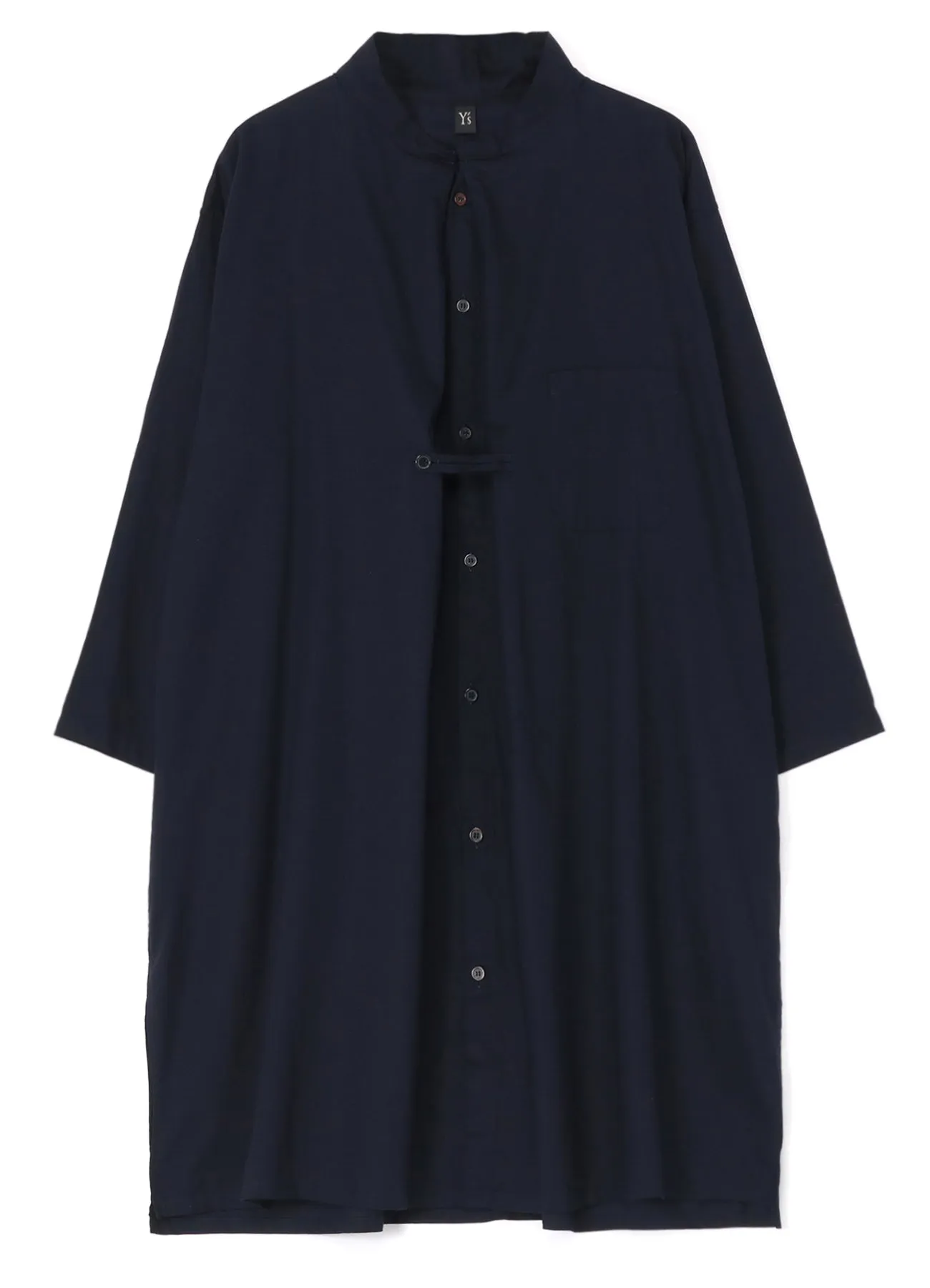 THIN COTTON TWILL PLEATED SHIRT DRESS sold by Yohji Yamamoto product image thumbnail 2