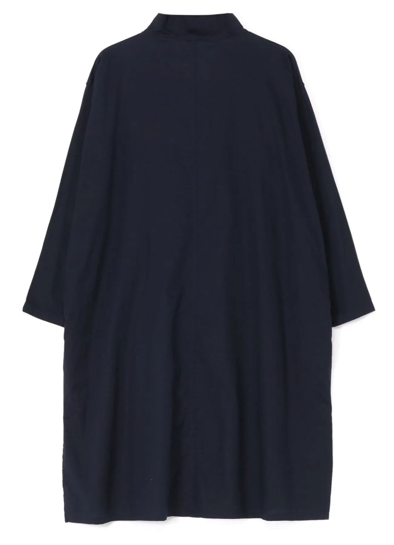 THIN COTTON TWILL PLEATED SHIRT DRESS sold by Yohji Yamamoto product image thumbnail 3