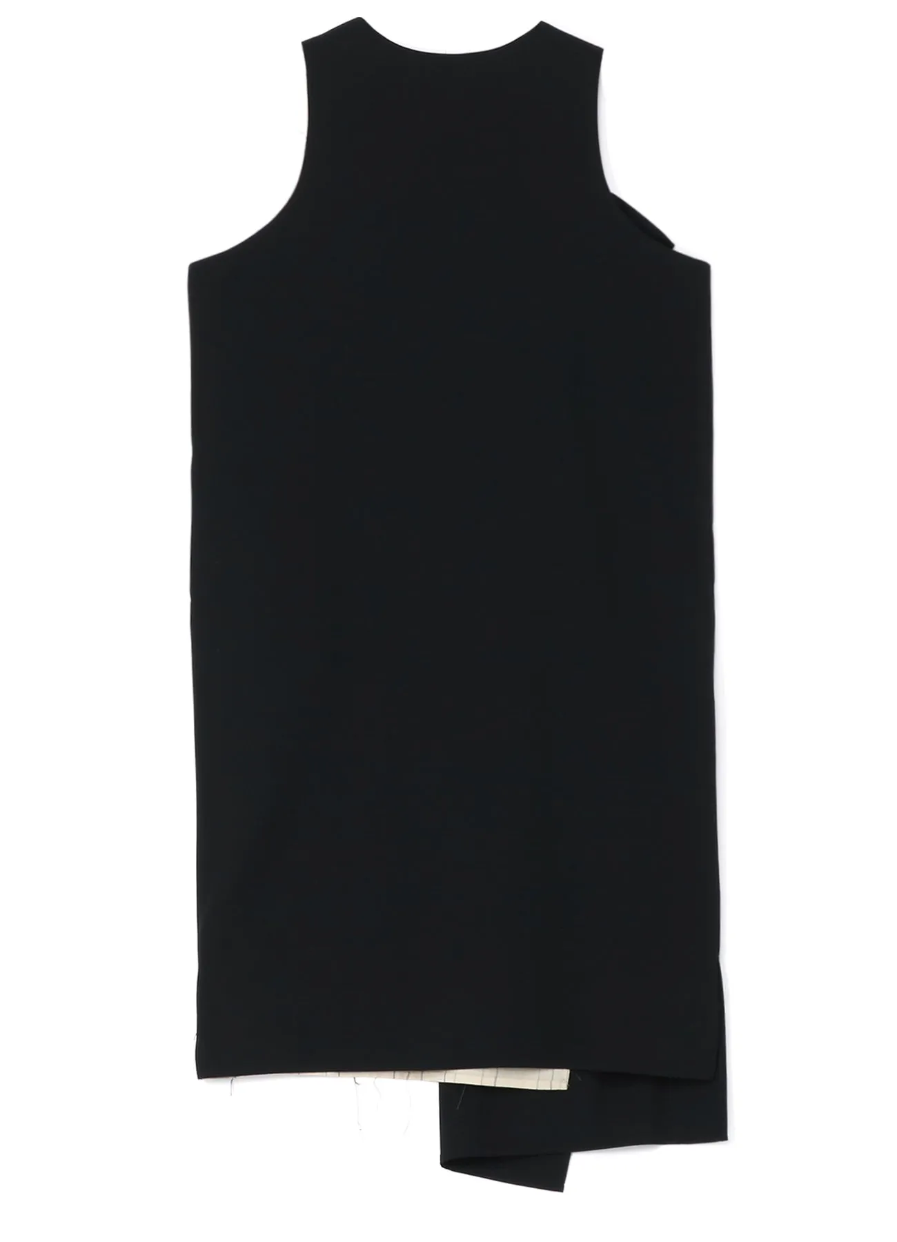 WOOL RIGHT FLAP DRESS sold by Yohji Yamamoto product image thumbnail 3