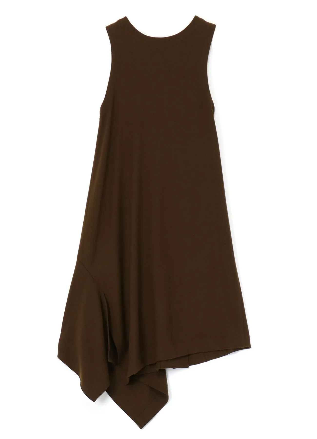 WOOL FLANNEL DRESS WITH DIAGONAL BUTTONS sold by Yohji Yamamoto product image thumbnail 3