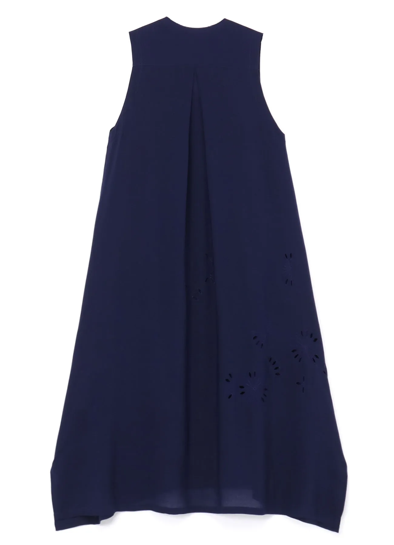 SLEEVELESS DRESS WITH NOTCHED LAPEL COLLAR sold by Yohji Yamamoto product image thumbnail 3