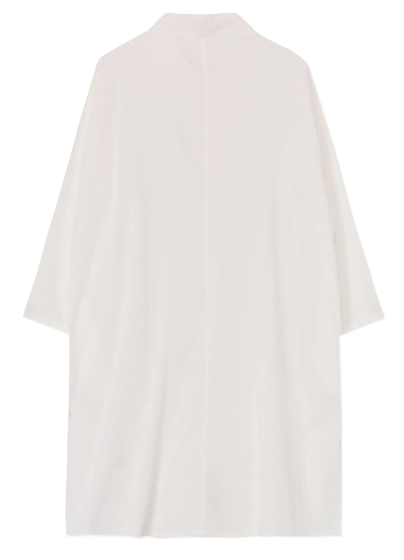 THIN COTTON TWILL PLEATED SHIRT DRESS sold by Yohji Yamamoto product image thumbnail 3