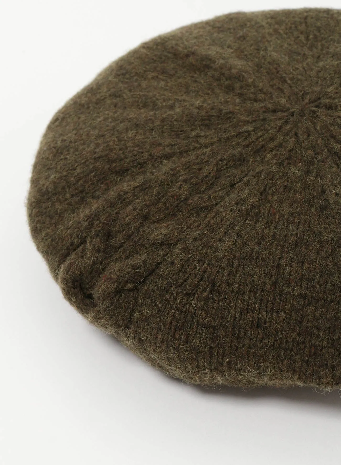 KNITTED LAMBSWOOL BERET sold by Yohji Yamamoto product image thumbnail 4