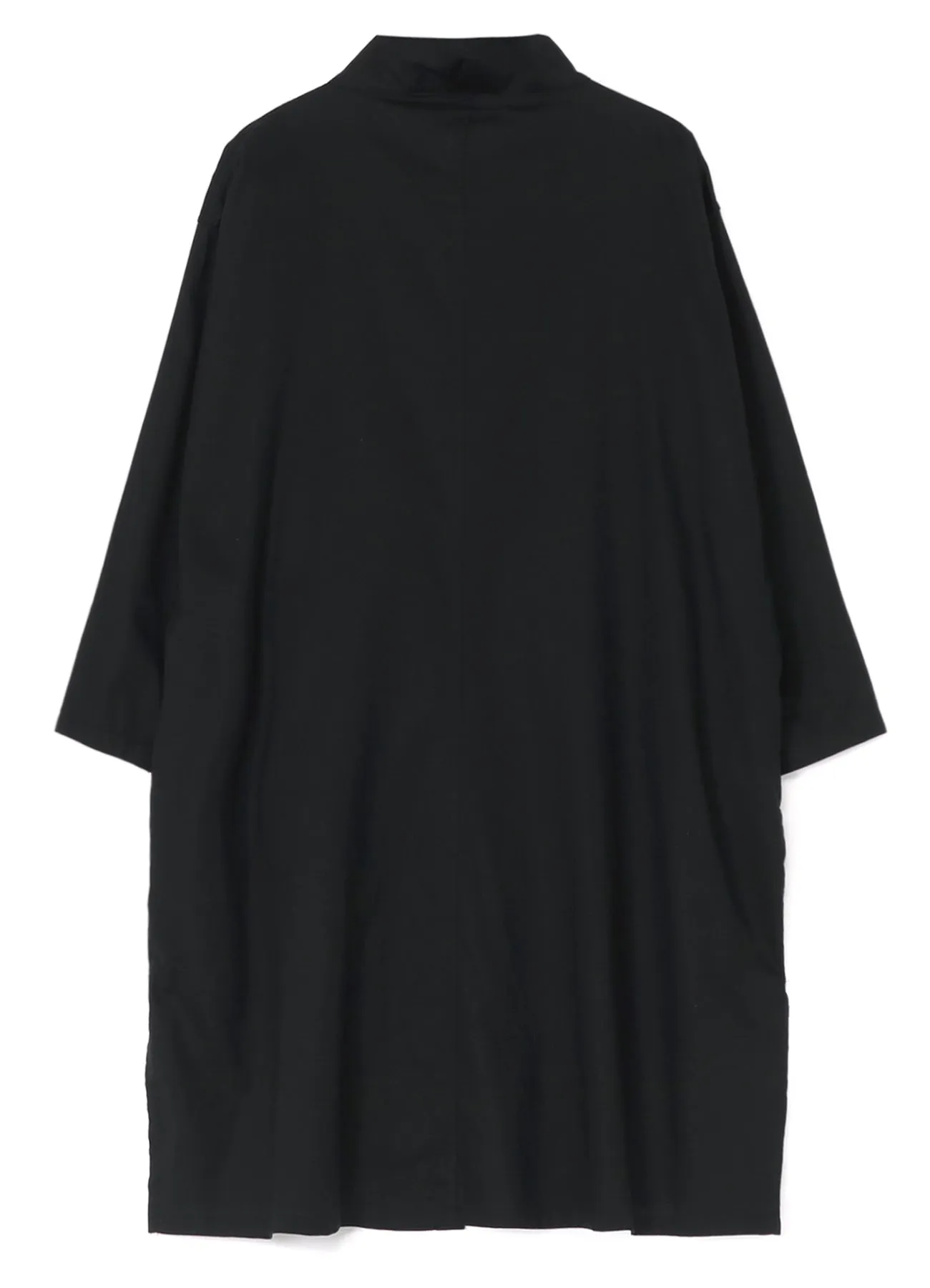 THIN COTTON TWILL PLEATED SHIRT DRESS sold by Yohji Yamamoto product image thumbnail 3