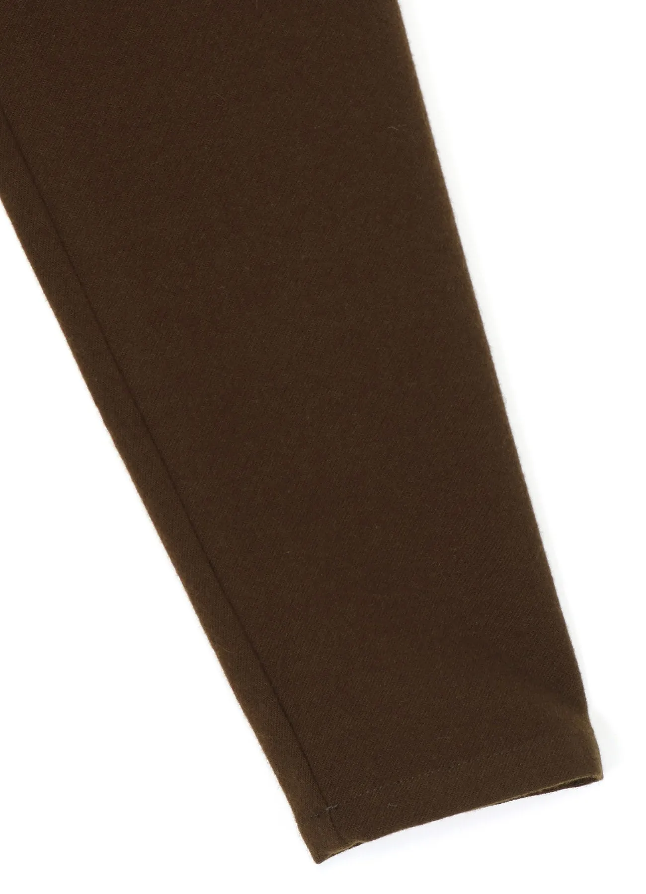 WOOL FLANNEL LACE-UP SHOULDER DETAIL TOP sold by Yohji Yamamoto product image thumbnail 5