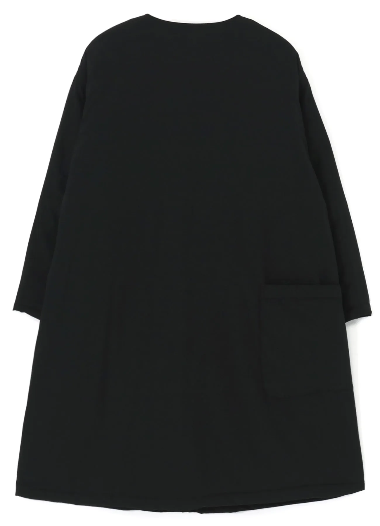 TYPEWRITER POLYESTER COLLARLESS COAT sold by Yohji Yamamoto product image thumbnail 3
