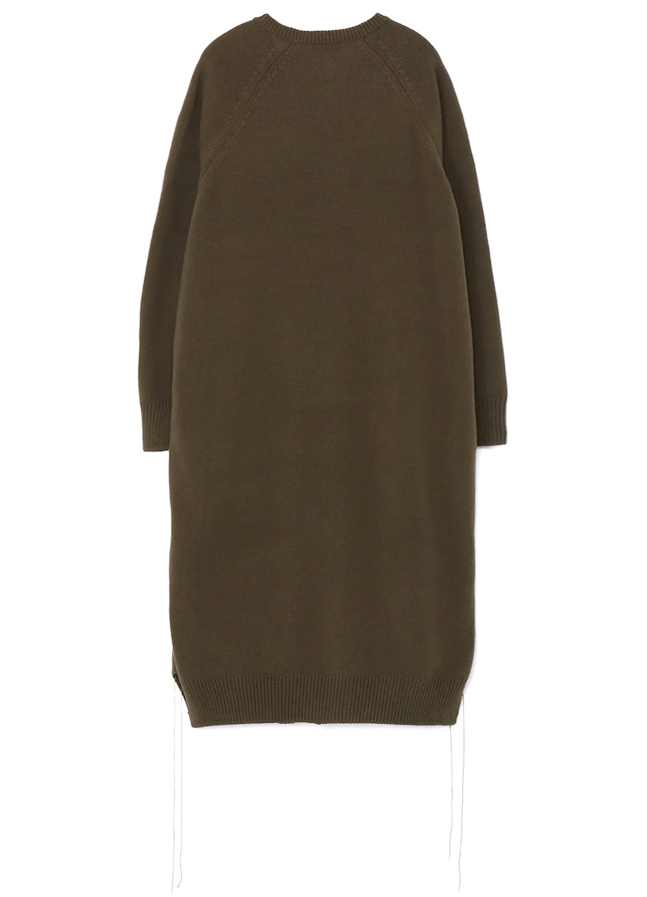 COTTON ACRYLIC LINEN LIKE FINISH LINKING YARN CARDIGAN sold by Yohji Yamamoto product image thumbnail 3