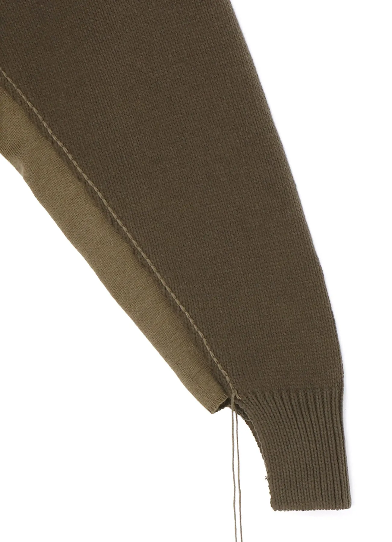 COTTON ACRYLIC LINEN LIKE FINISH LINKING YARN CARDIGAN sold by Yohji Yamamoto product image thumbnail 5