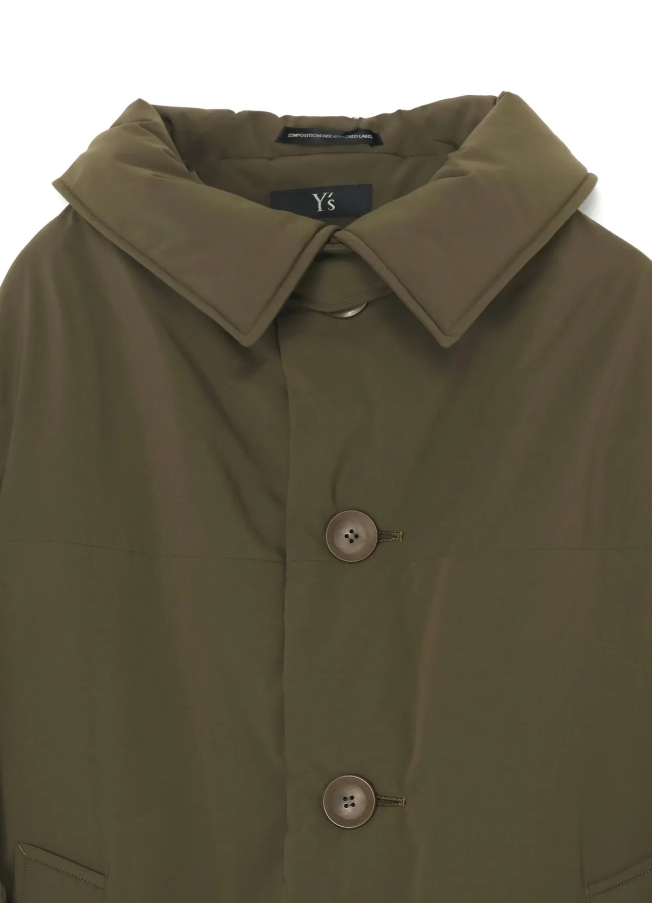 TYPEWRITER POLYESTER CAPE COAT sold by Yohji Yamamoto product image thumbnail 4