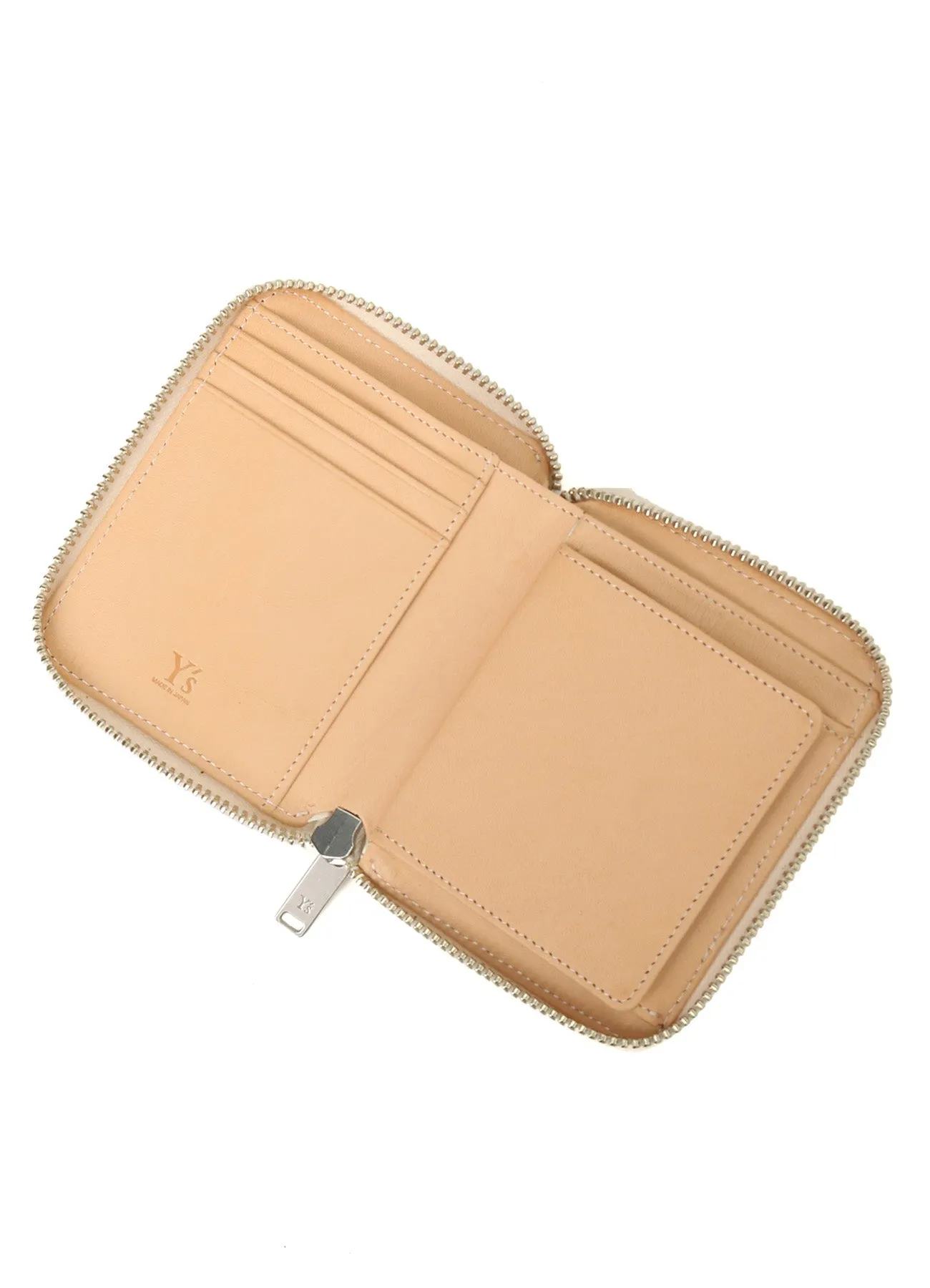 TANNED/ENAMEL-COATED LEATHER WALLET sold by Yohji Yamamoto product image thumbnail 5