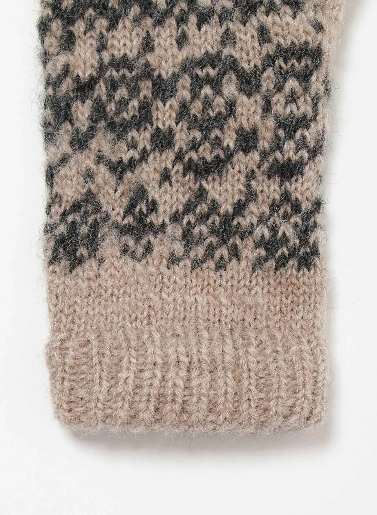 FAIR ISLE PATTERN GLOVES sold by Yohji Yamamoto product image thumbnail 5