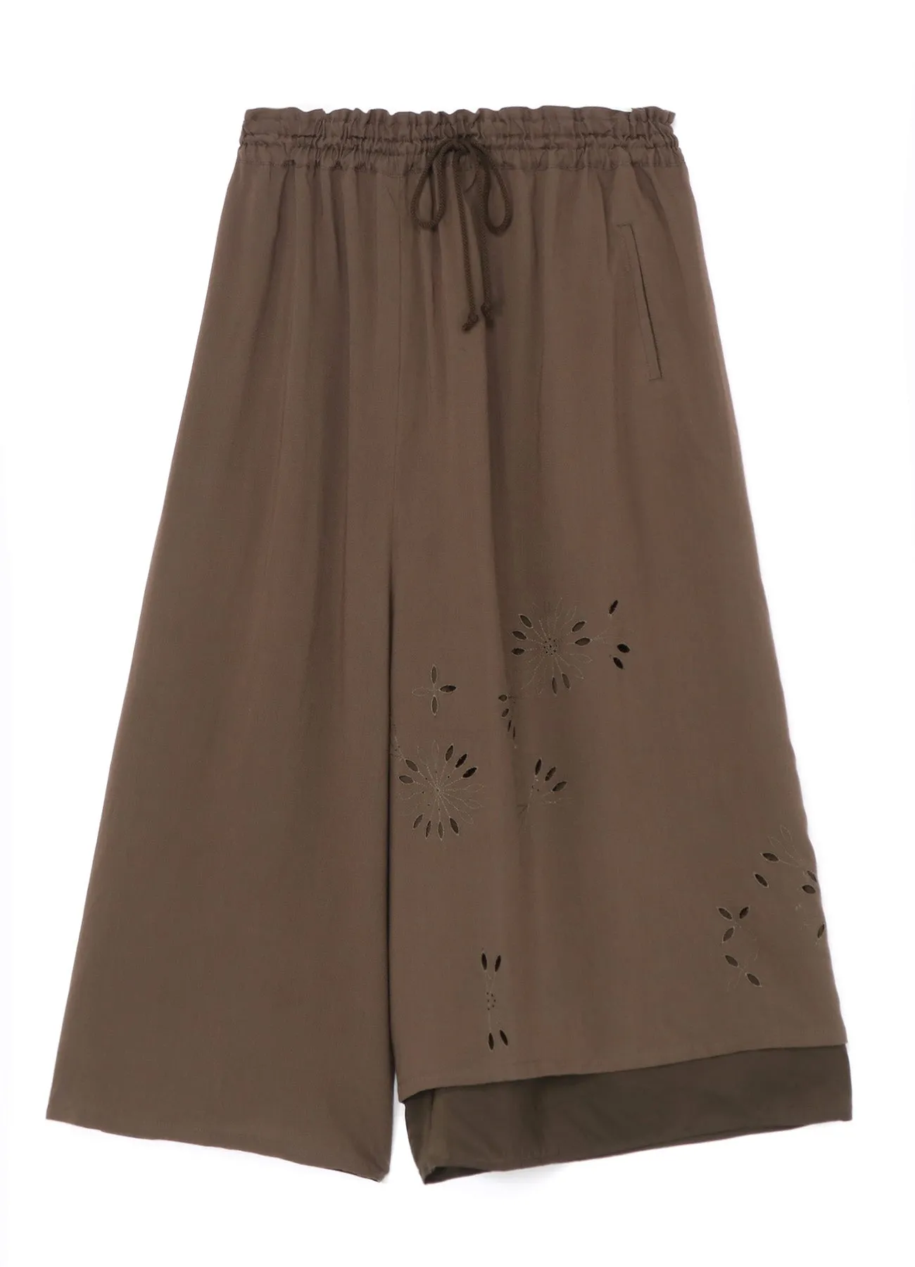 DRAWSTRING PANTS WITH DOUBLE LEFT LEG sold by Yohji Yamamoto product image thumbnail 2