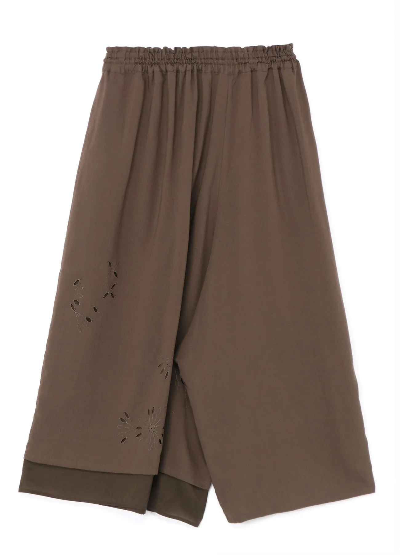 DRAWSTRING PANTS WITH DOUBLE LEFT LEG sold by Yohji Yamamoto product image thumbnail 3