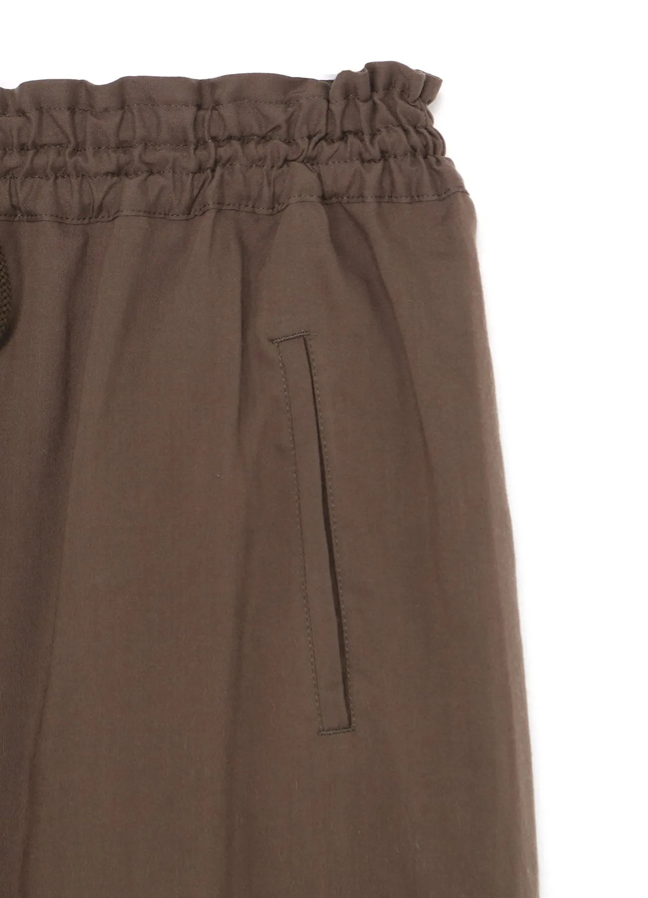 DRAWSTRING PANTS WITH DOUBLE LEFT LEG sold by Yohji Yamamoto product image thumbnail 4