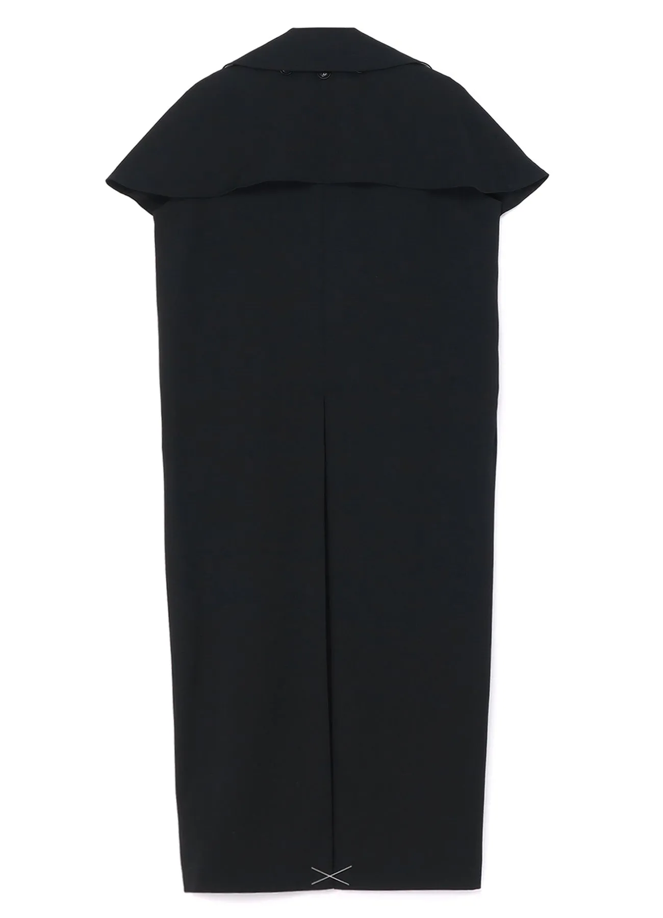 GABARDINE CAPE ATTACHED TRENCH COAT sold by Yohji Yamamoto product image thumbnail 4