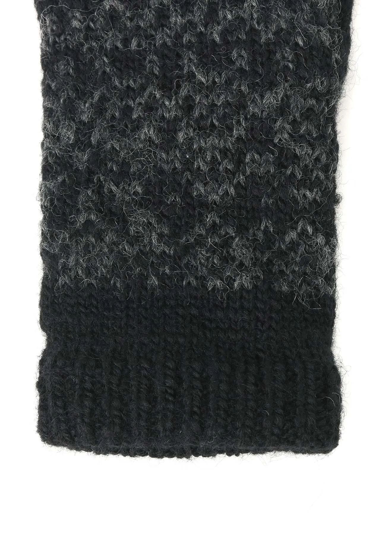 FAIR ISLE PATTERN GLOVES sold by Yohji Yamamoto product image thumbnail 5