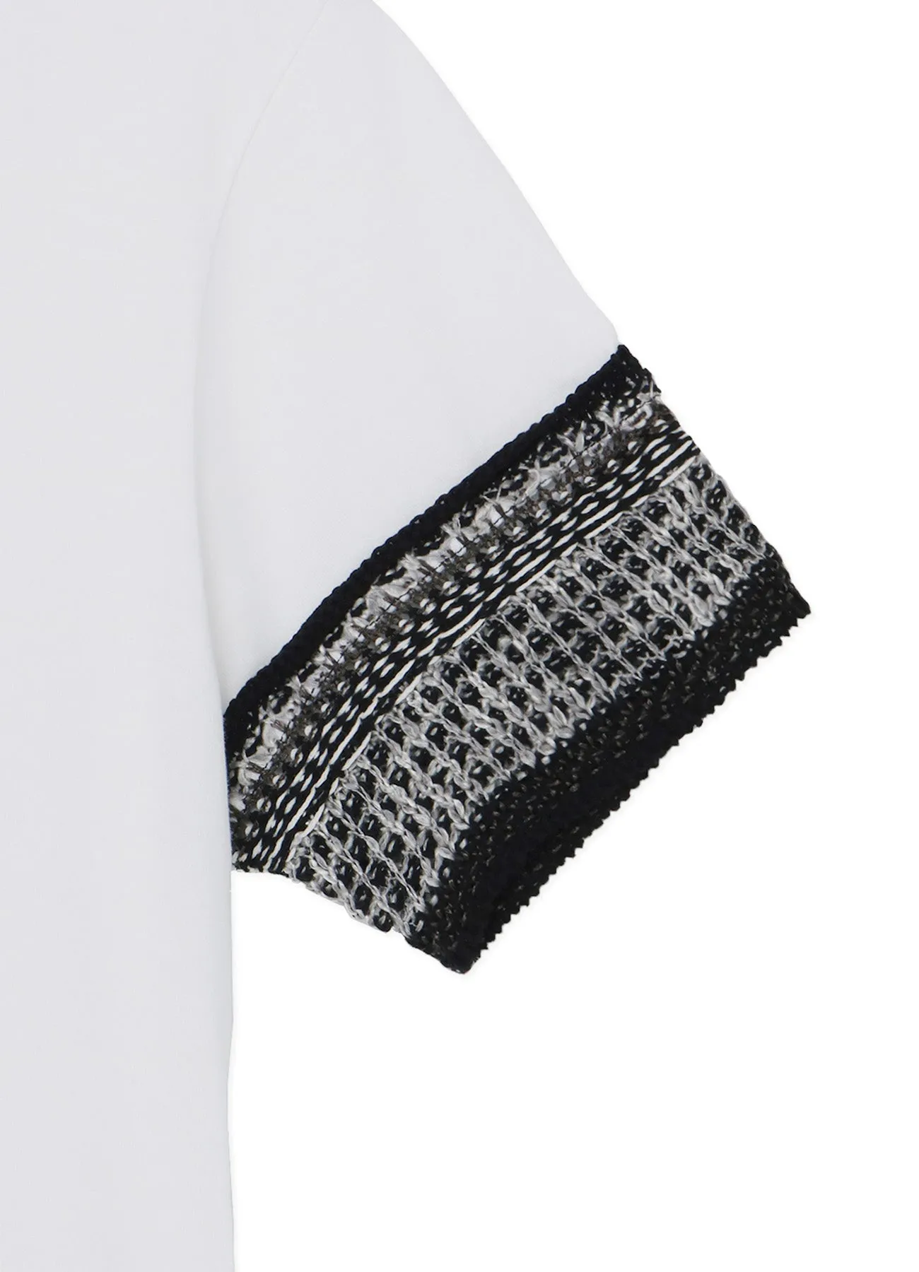 JERSEY AND NATIVE JACQUARD KNIT ATTACHED LONG ONEPIECE sold by Yohji Yamamoto product image thumbnail 5