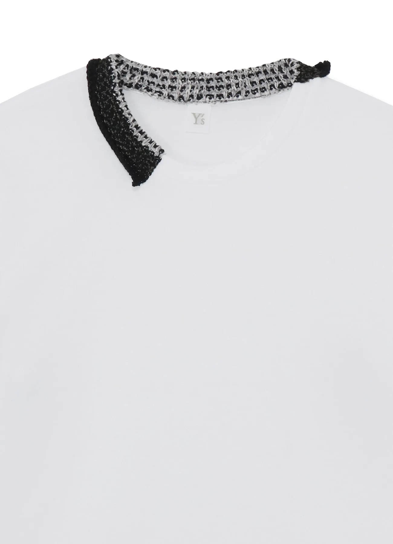 JERSEY AND NATIVE JACQUARD KNIT ATTACHED LONG ONEPIECE sold by Yohji Yamamoto product image thumbnail 4