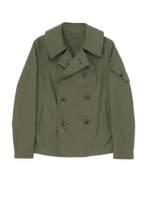 [Y's-Black Name]BACKSIDE SULFURIZATION SATIN SHORT FRONT BLOUSON sold by Yohji Yamamoto