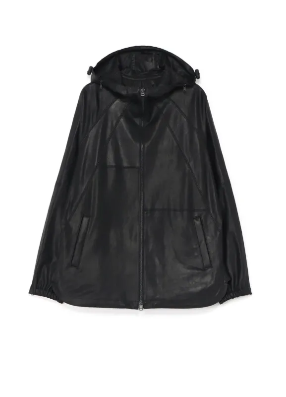[Y's-Black Name]GOAT DOUBLE FACE ZIP UP RAGLAN SLEEVE BLOUSON sold by Yohji Yamamoto