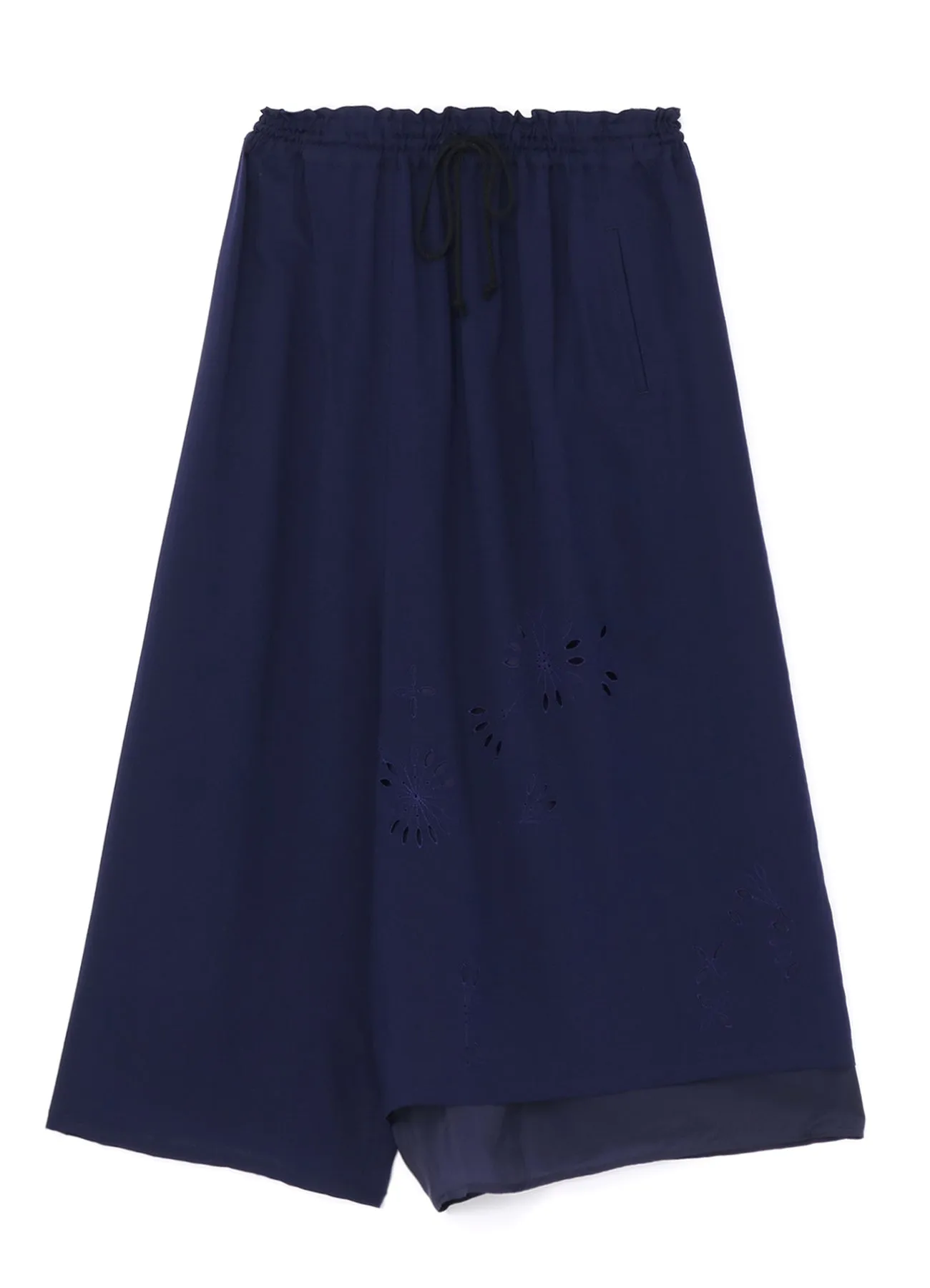 DRAWSTRING PANTS WITH DOUBLE LEFT LEG sold by Yohji Yamamoto product image thumbnail 2