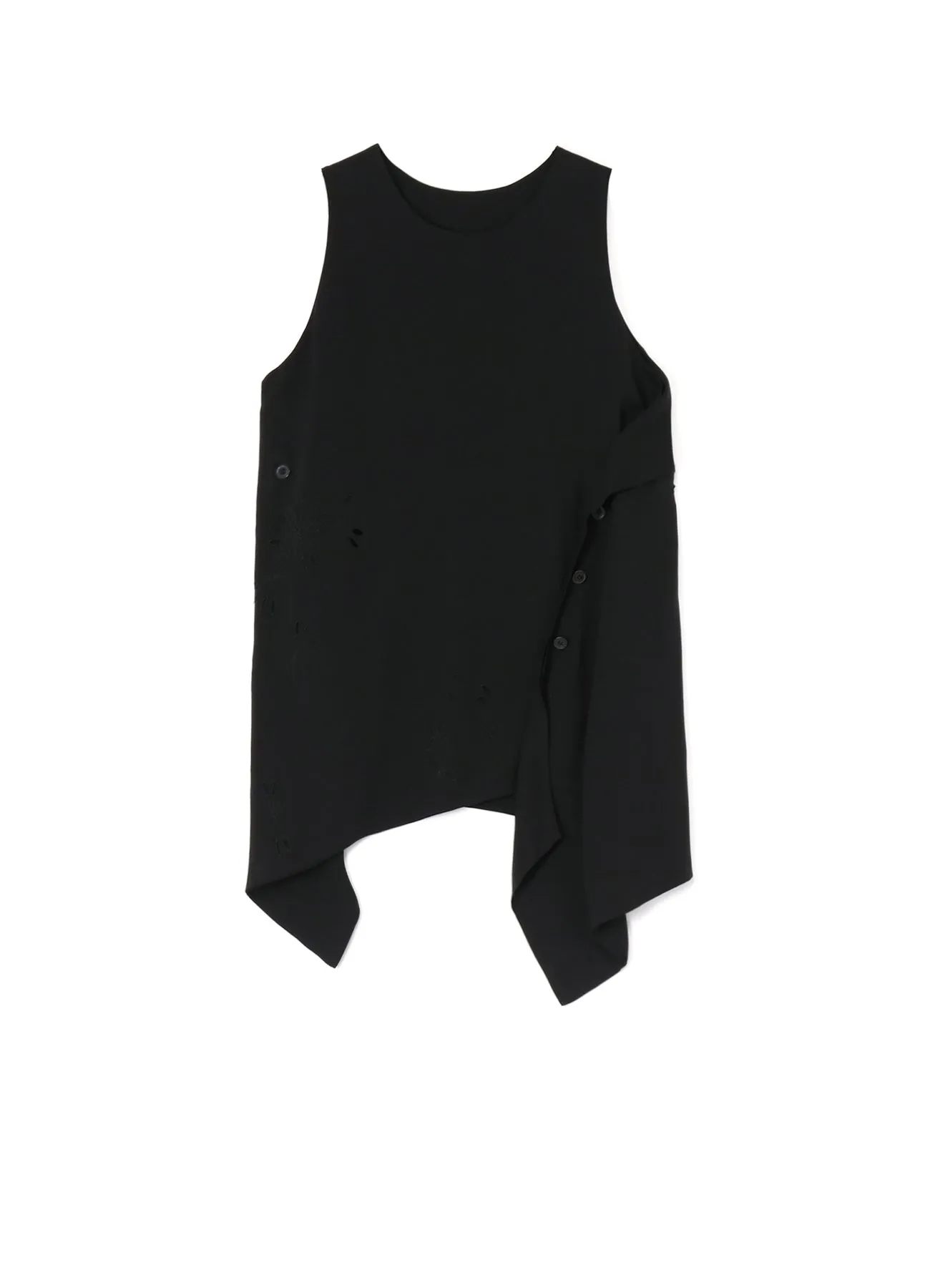 SLEEVELESS WRAP TOP sold by Yohji Yamamoto