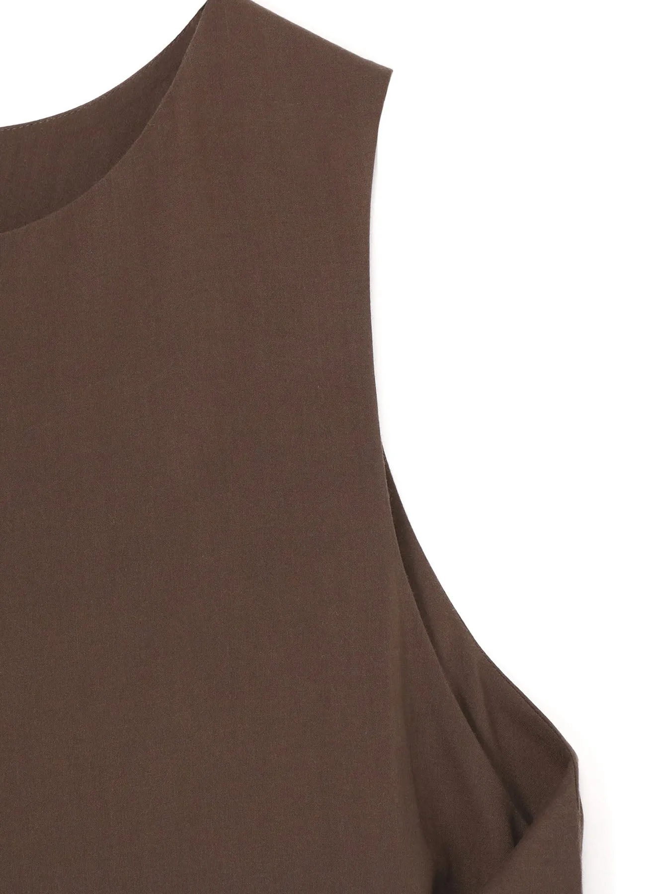 SLEEVELESS WRAP TOP sold by Yohji Yamamoto product image thumbnail 5